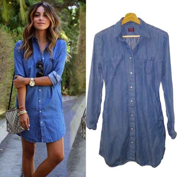 UNTUCKit Dresses & Skirts - UNTUCKit Lightweight Chambray Dress